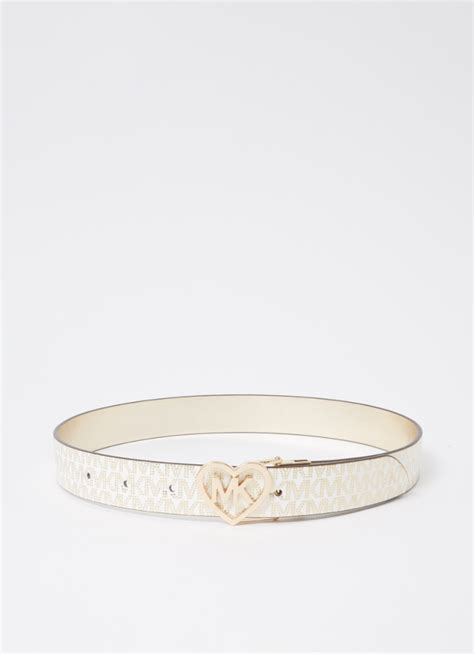 Michael Kors Riem met logo • Goud • de Bijenkorf.